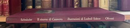 Arthur Schnitzler Il ritorno di Casanova Illustrazioni Ludmil Siskov Olivetti 1985 - immagine 4