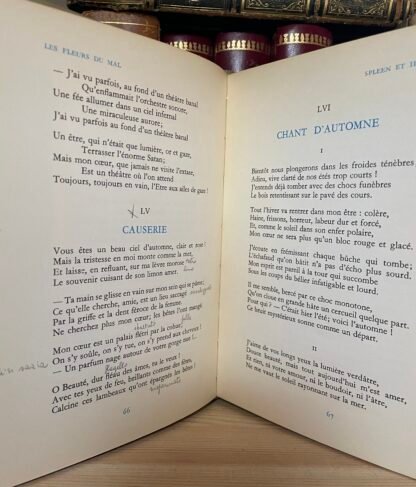 Charles Baudelaire Les fleurs du mal edition du Panthéon 1960 - immagine 8