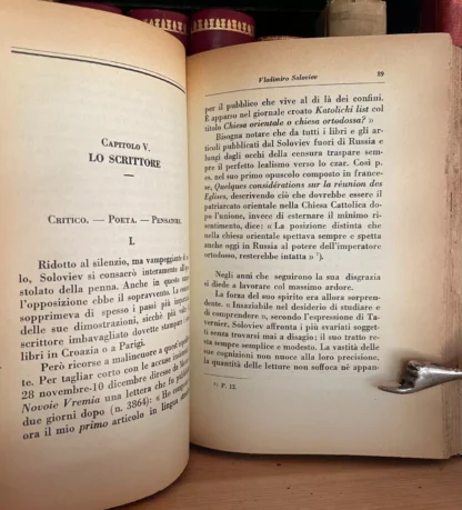 D'Herbigny L'Avvenire religioso russo nel pensiero di Soloviev Morcelliana 1928 dedica dell'A. - immagine 8