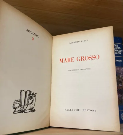 Lorenzo Viani Mare grosso con 32 disegni dell'Autore Vallecchi 1955 - immagine 3