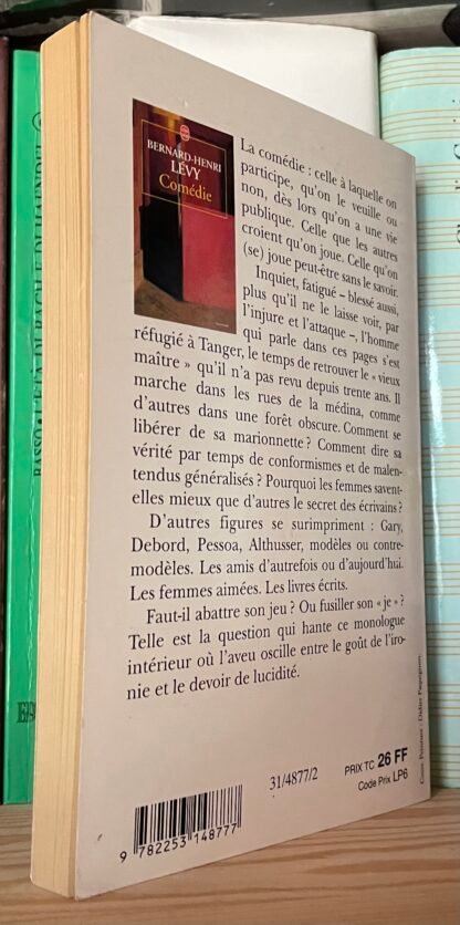 Bernard-Henri Lévy Comédie Grasset Le livre de Poche 2000 - immagine 2